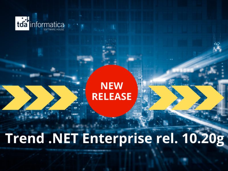 Nuova Release Trend .NET Enterprise 10.20g