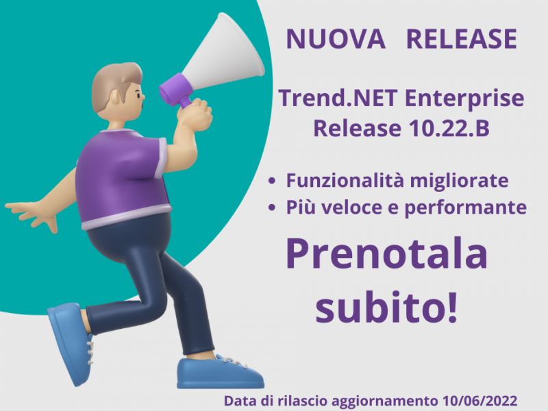 Nuova Release Trend .NET Enterprise 10.22.B
