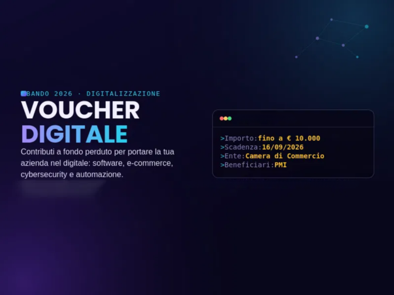 Bando Voucher Doppia Transizione 2026.